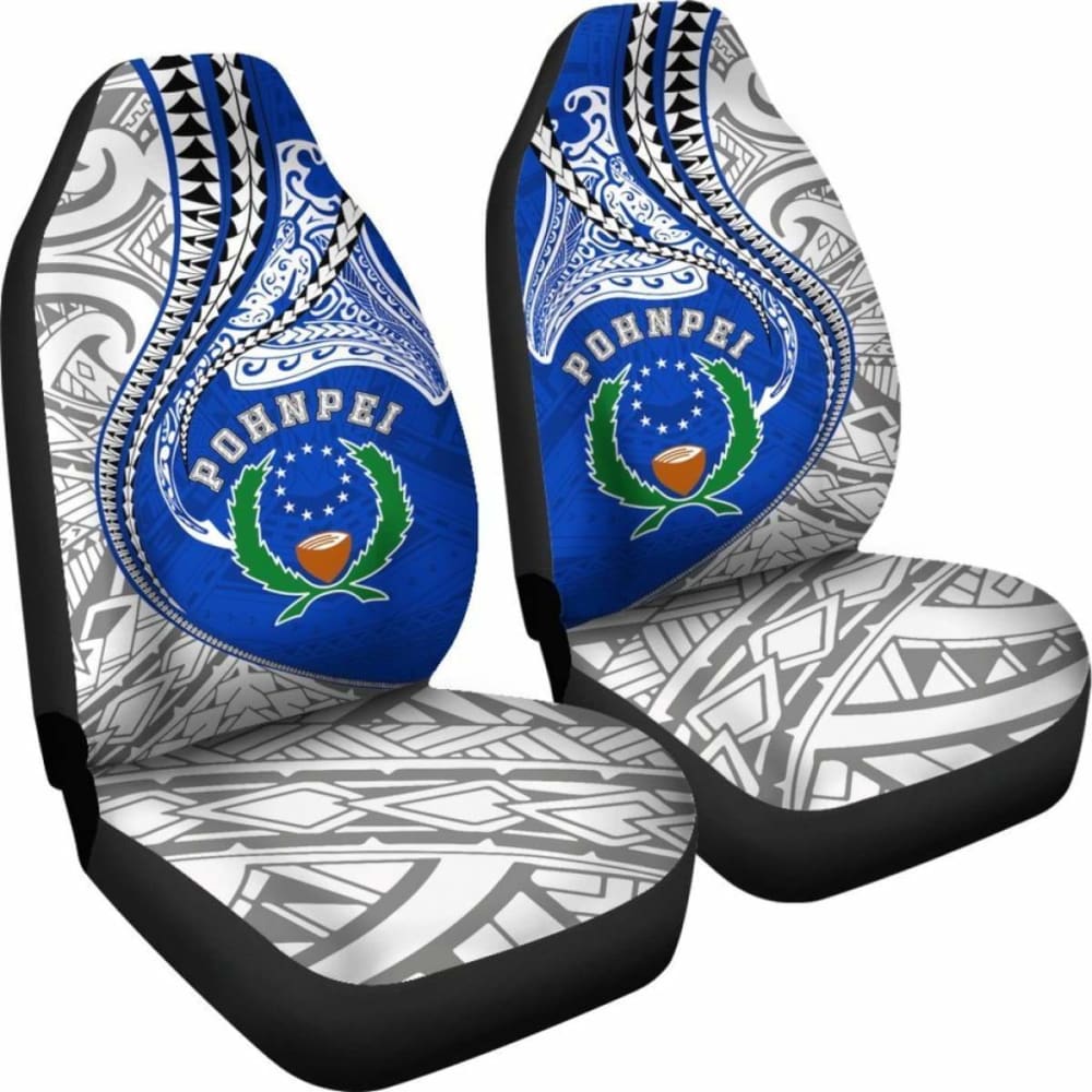 Pohnpei Car Seat Cover Kanaloa Tatau - 65 153908 - YourCarButBetter