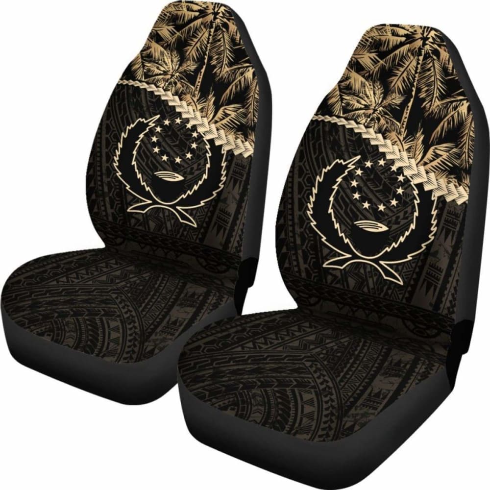 Pohnpei Car Seat Covers Golden Coconut 12 153908 - YourCarButBetter