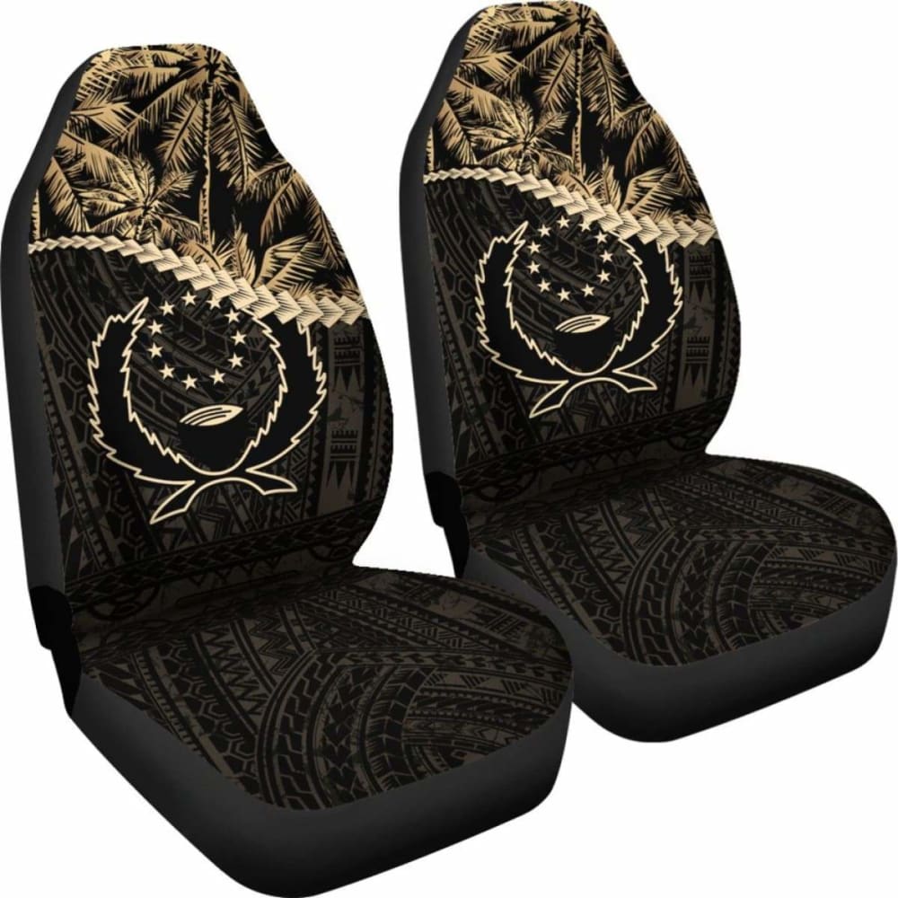 Pohnpei Car Seat Covers Golden Coconut 12 153908 - YourCarButBetter