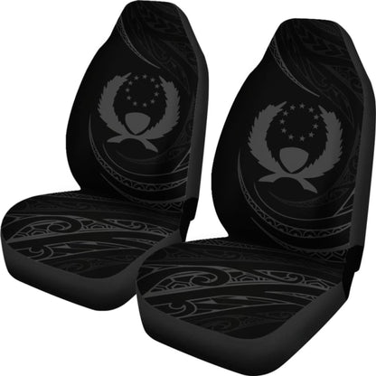 Pohnpei Islands Car Seat Covers - Grey - Frida Style - 153908 - YourCarButBetter