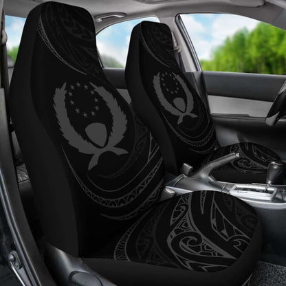 Pohnpei Islands Car Seat Covers - Grey - Frida Style - 153908 - YourCarButBetter