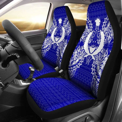 Pohnpei Polynesia Car Seat Cover Map Blue 39 153908 - YourCarButBetter