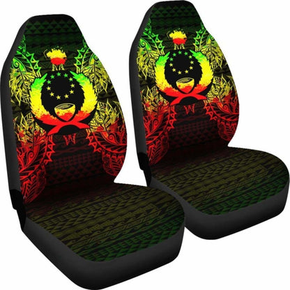 Pohnpei Polynesia Car Seat Cover Map Reggae 39 153908 - YourCarButBetter