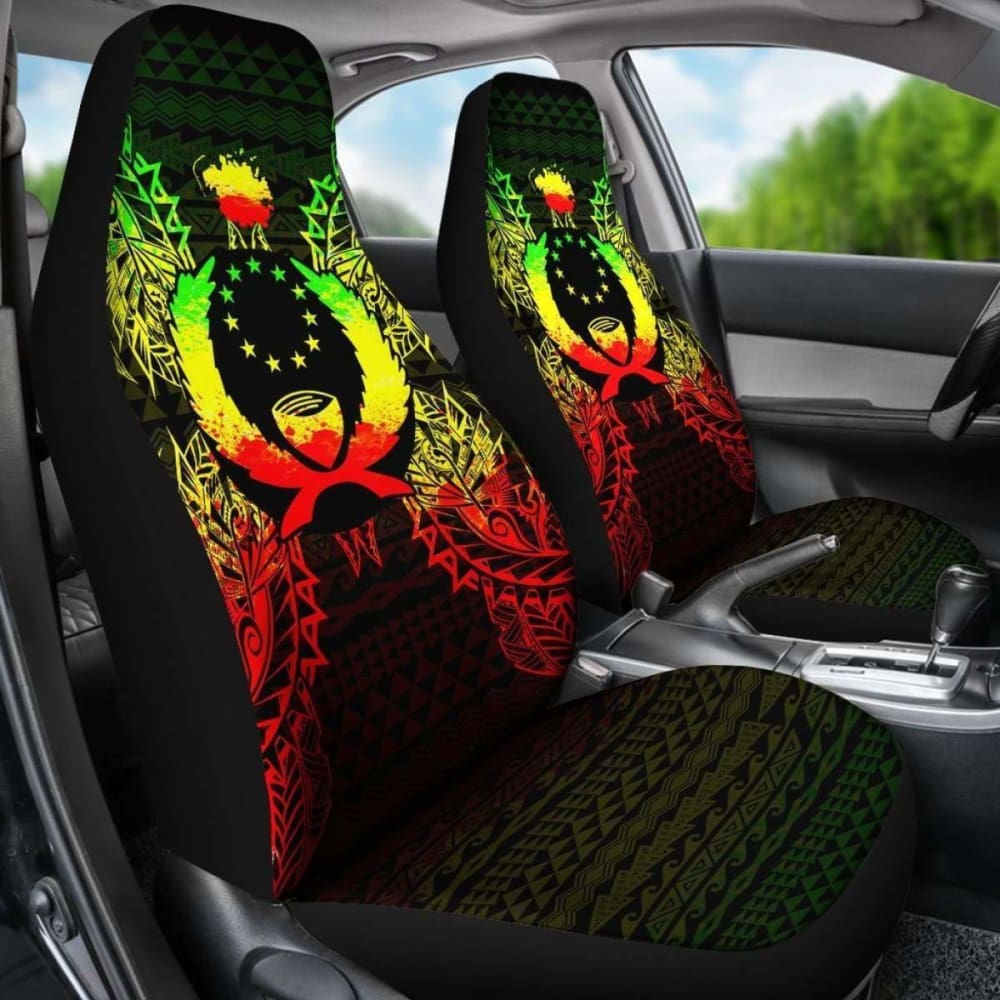 Pohnpei Polynesia Car Seat Cover Map Reggae 39 153908 - YourCarButBetter