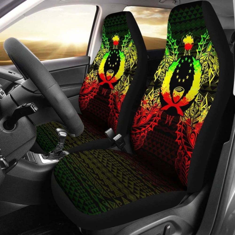 Pohnpei Polynesia Car Seat Cover Map Reggae 39 153908 - YourCarButBetter