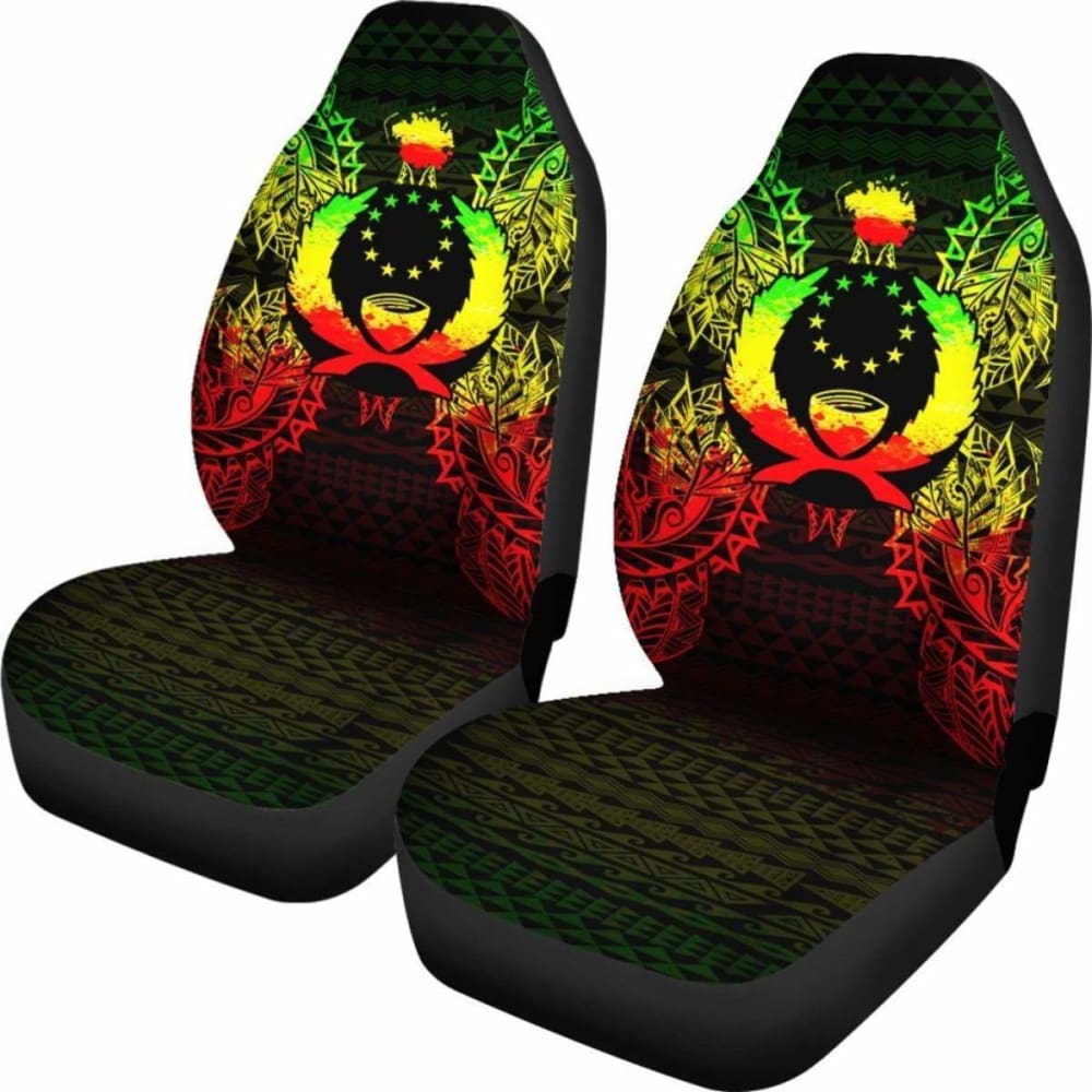 Pohnpei Polynesia Car Seat Cover Map Reggae 39 153908 - YourCarButBetter