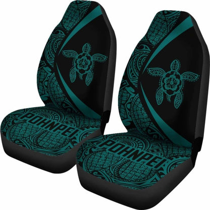 Pohnpei Turtle Polynesian Car Seat Covers Best Look 03 New 091114 - YourCarButBetter
