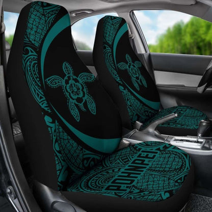Pohnpei Turtle Polynesian Car Seat Covers Best Look 03 New 091114 - YourCarButBetter