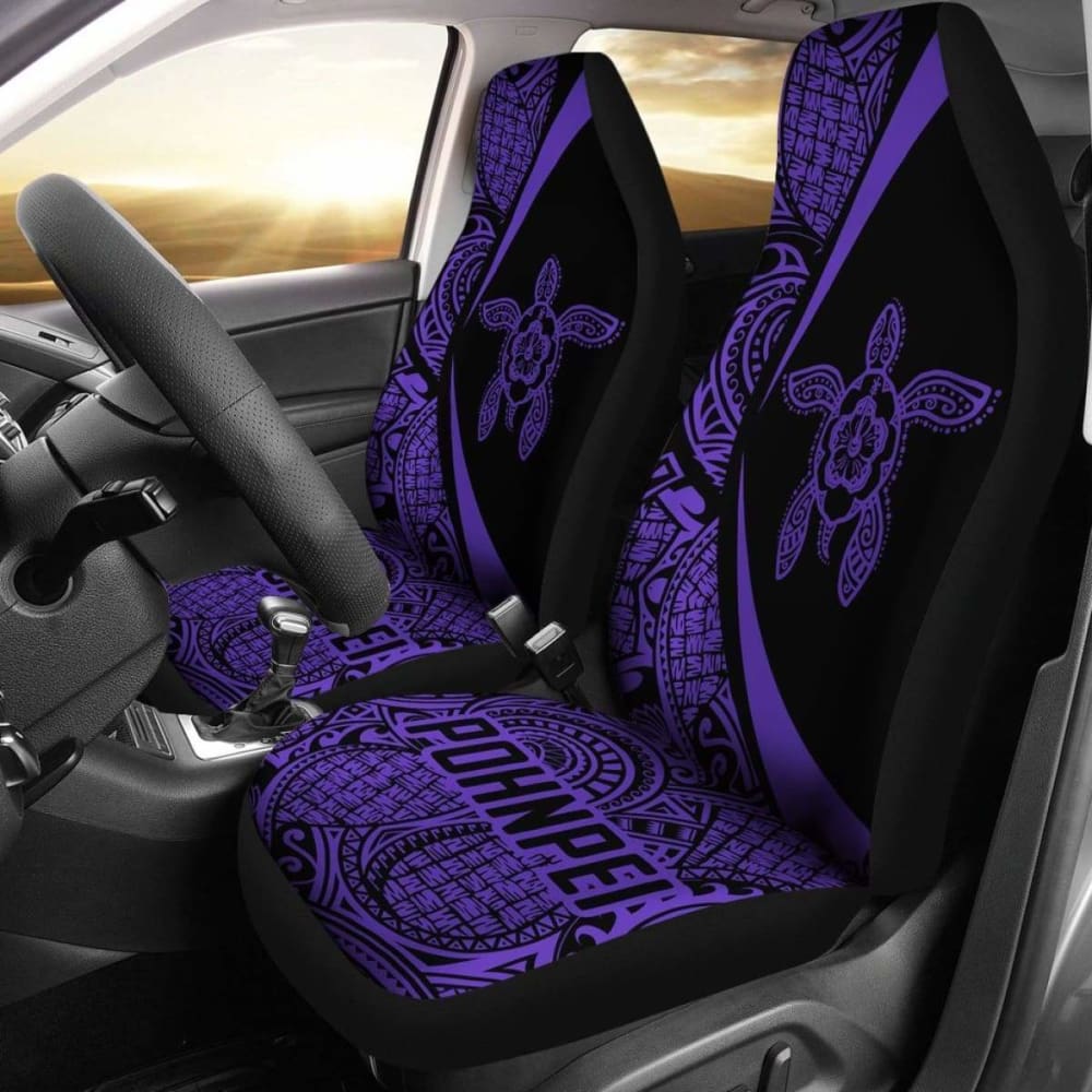 Pohnpei Turtle Polynesian Car Seat Covers Best Look 04 New 091114 - YourCarButBetter