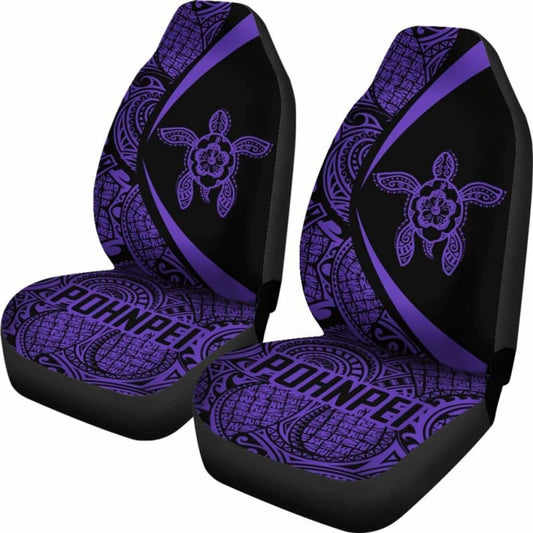 Pohnpei Turtle Polynesian Car Seat Covers Best Look 04 New 091114 - YourCarButBetter