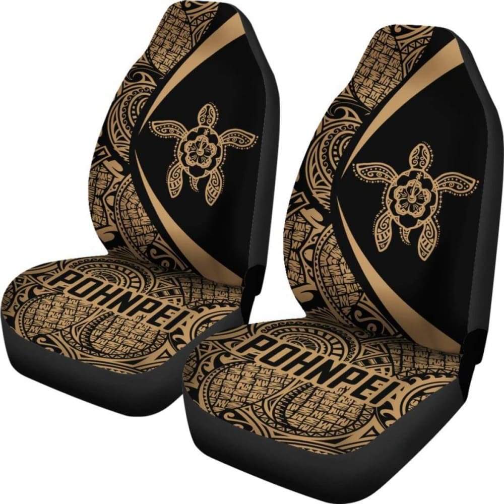 Pohnpei Turtle Polynesian Car Seat Covers Best Look 05 New 091114 - YourCarButBetter