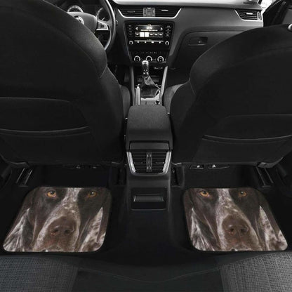 Pointer Dog Car Floor Mats Funny Dog Face 090629 - YourCarButBetter