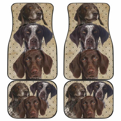 Pointer Dog Car Floor Mats Funny For Pointer Dog Lover 090629 - YourCarButBetter