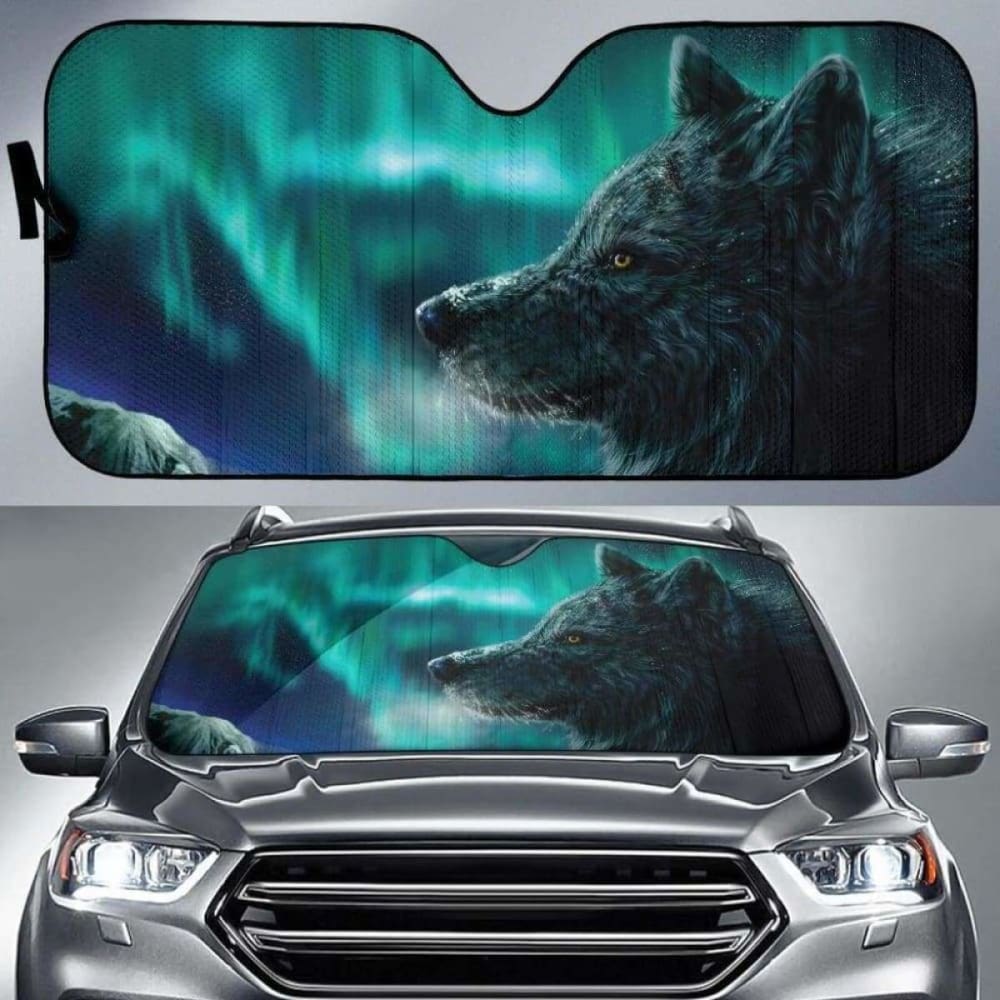 Polaris Aurora Wolf Auto Sun Shades 172609 - YourCarButBetter
