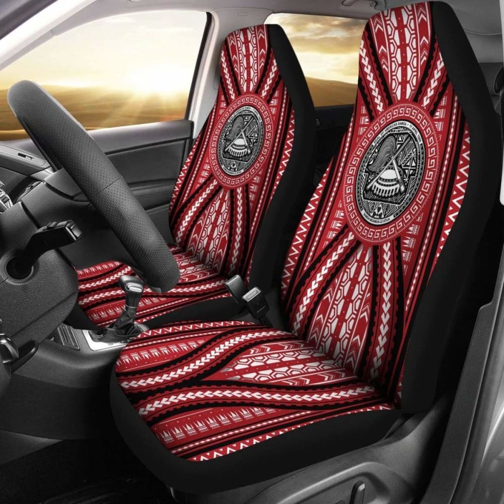 Polynesian American Samoa Car Seat Covers 105905 - YourCarButBetter