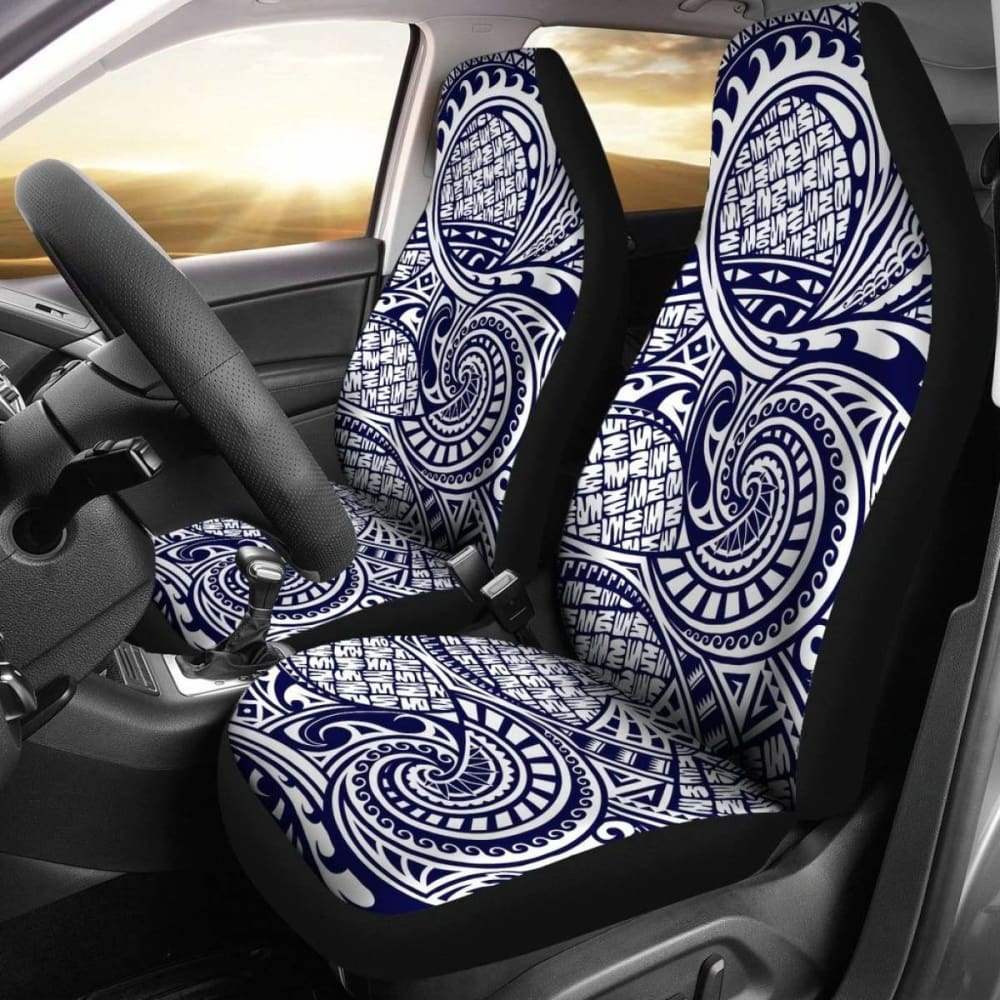 Polynesian Car Seat Cover - Polynesian Tattoo 01 - 10 174914 - YourCarButBetter