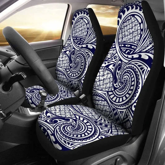 Polynesian Car Seat Cover - Polynesian Tattoo 01 - 10 174914 - YourCarButBetter