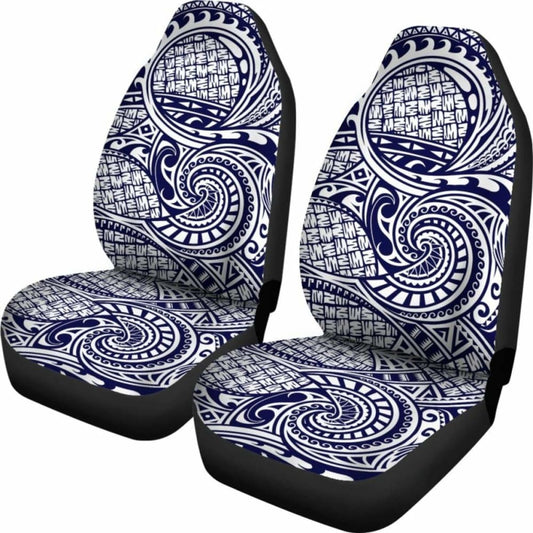 Polynesian Car Seat Cover - Polynesian Tattoo 01 - 10 174914 - YourCarButBetter