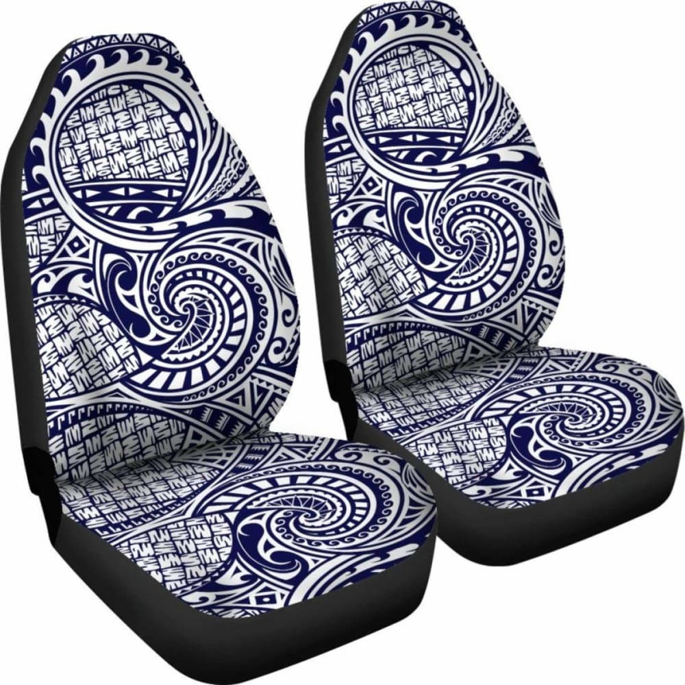 Polynesian Car Seat Cover - Polynesian Tattoo 01 - 10 174914 - YourCarButBetter