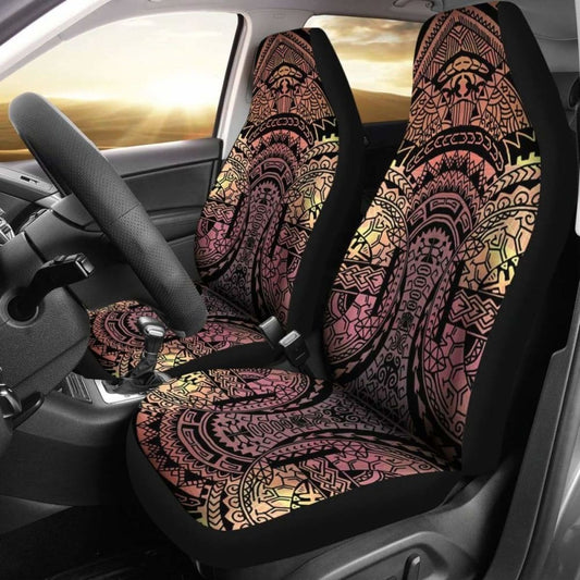 Polynesian Car Seat Cover - Polynesian Tattoo 03 - 10 174914 - YourCarButBetter