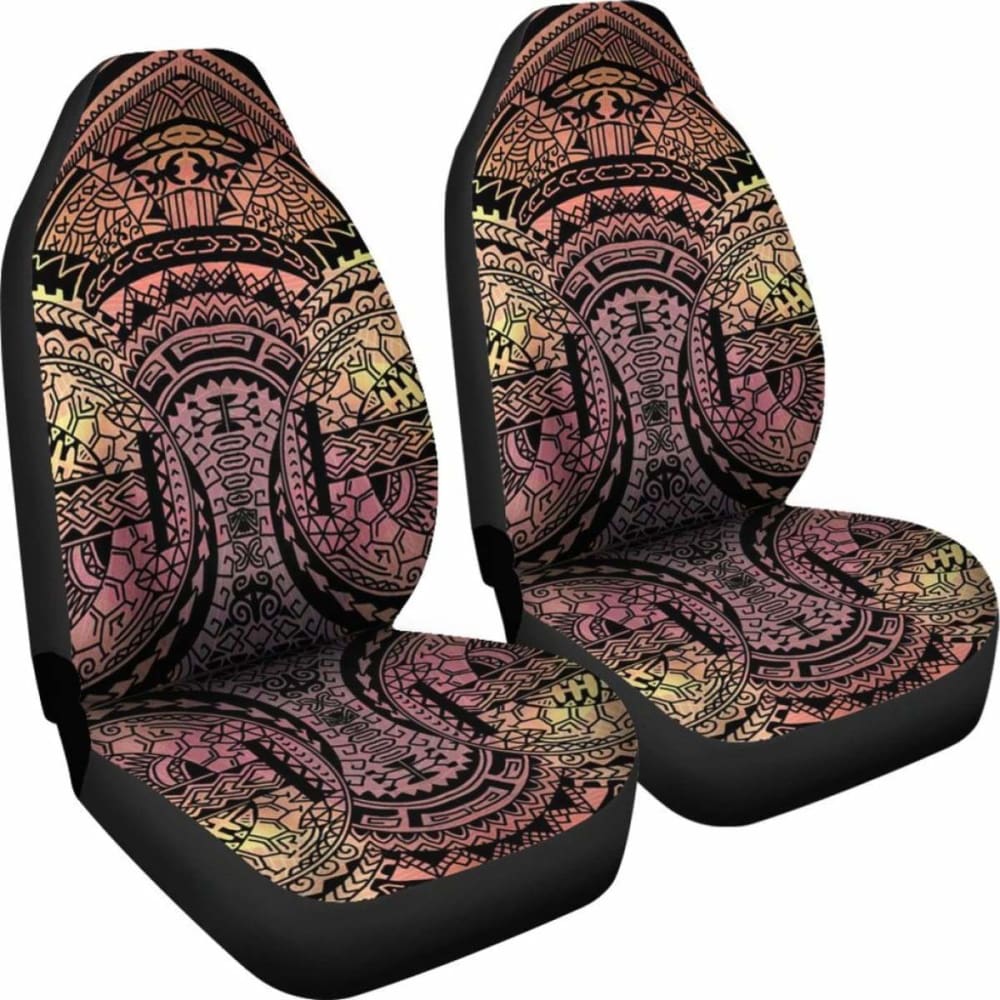 Polynesian Car Seat Cover - Polynesian Tattoo 03 - 10 174914 - YourCarButBetter