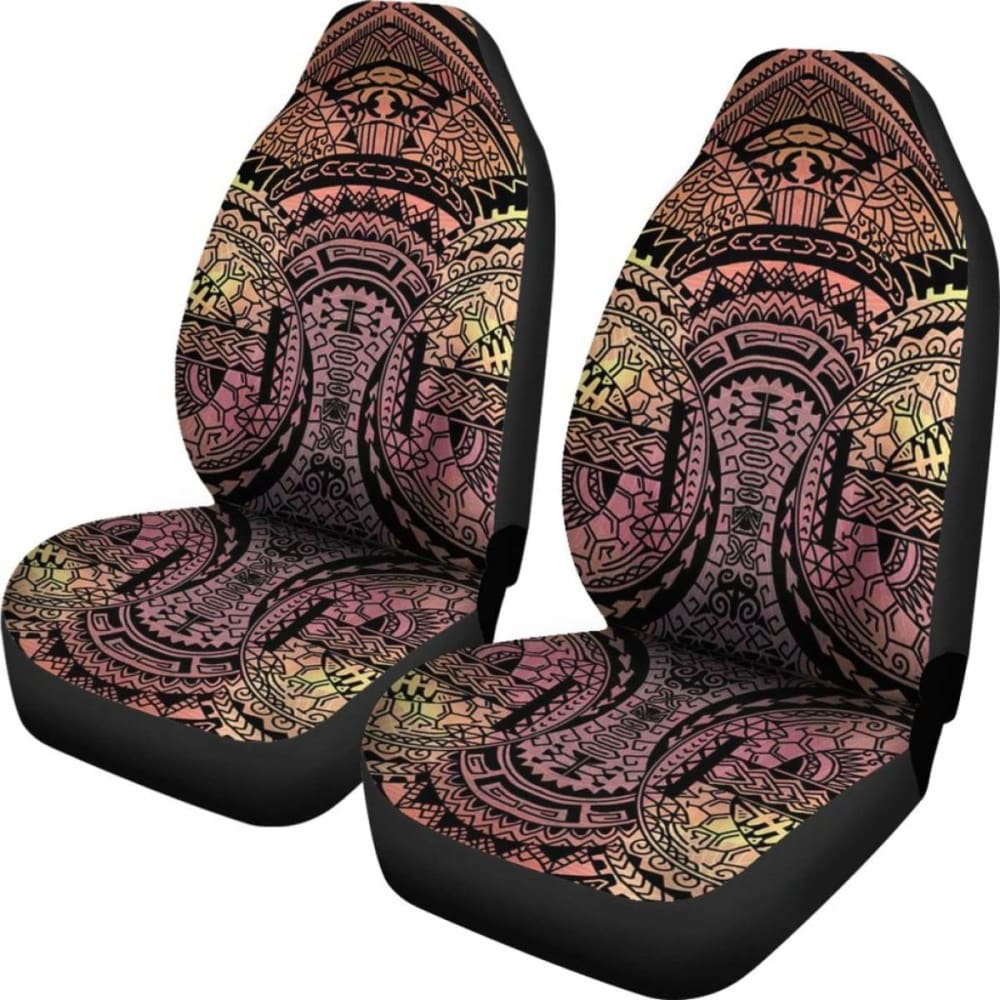 Polynesian Car Seat Cover - Polynesian Tattoo 03 - 10 174914 - YourCarButBetter
