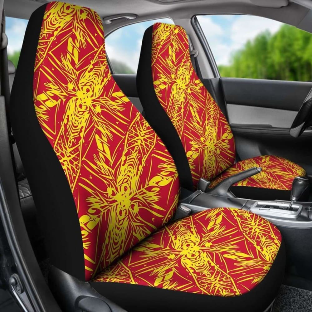 Polynesian Car Seat Cover - Polynesian Tattoo 05 - 10 174914 - YourCarButBetter