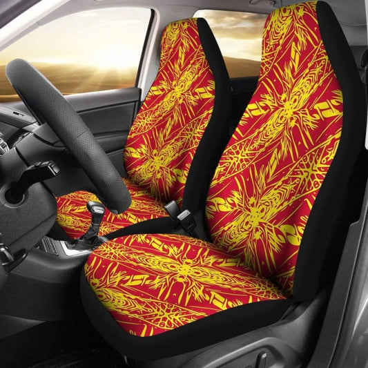 Polynesian Car Seat Cover - Polynesian Tattoo 05 - 10 174914 - YourCarButBetter