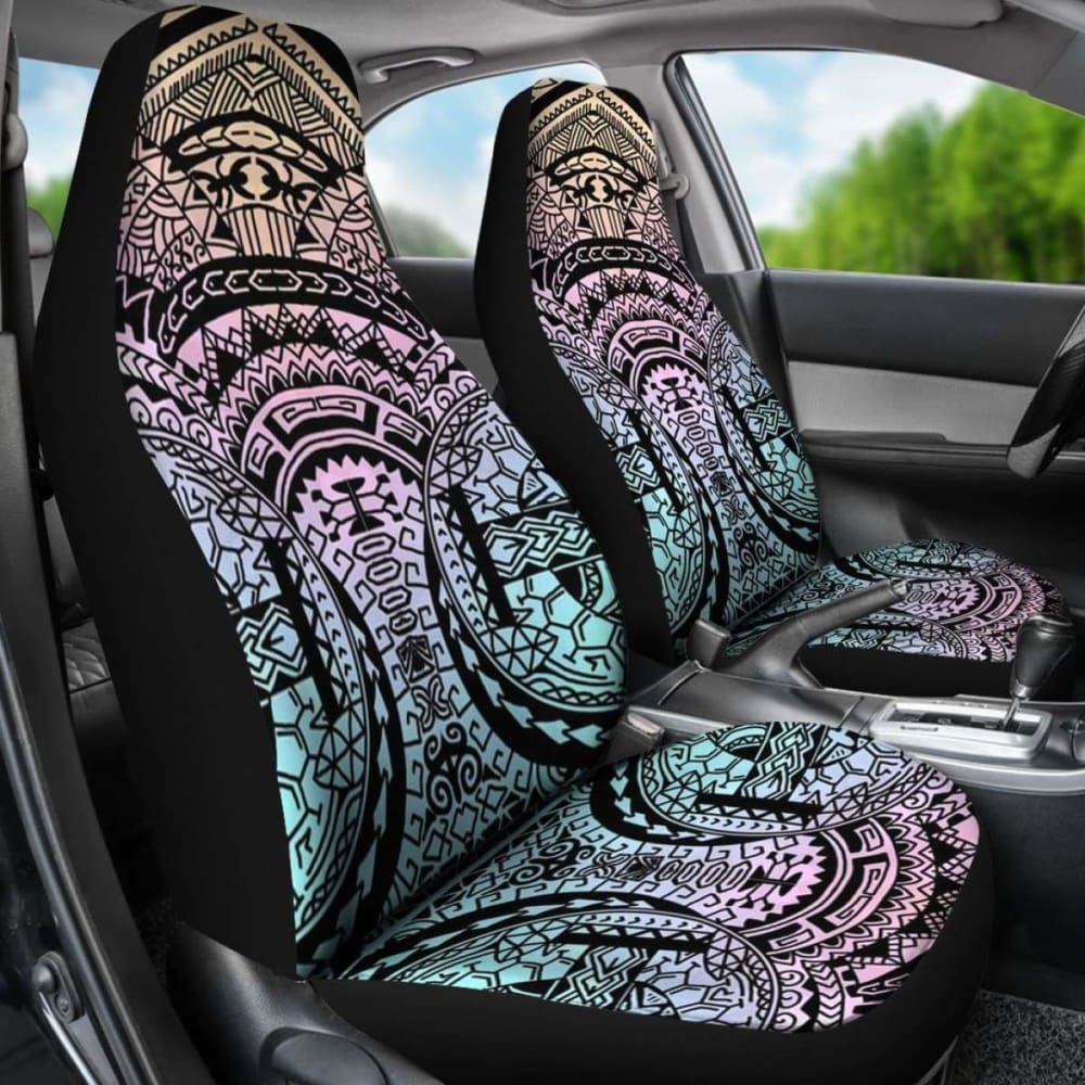 Polynesian Car Seat Cover - Polynesian Tattoo 10 - 10 174914 - YourCarButBetter