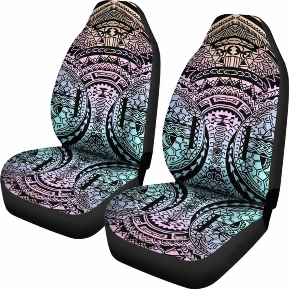 Polynesian Car Seat Cover - Polynesian Tattoo 10 - 10 174914 - YourCarButBetter