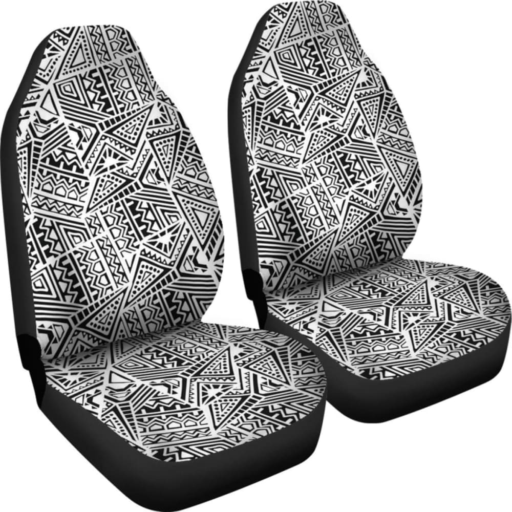 Polynesian Car Seat Cover - Polynesian Tattoo 11 - 10 174914 - YourCarButBetter