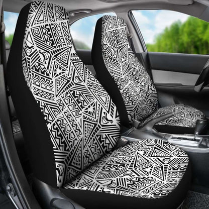 Polynesian Car Seat Cover - Polynesian Tattoo 11 - 10 174914 - YourCarButBetter