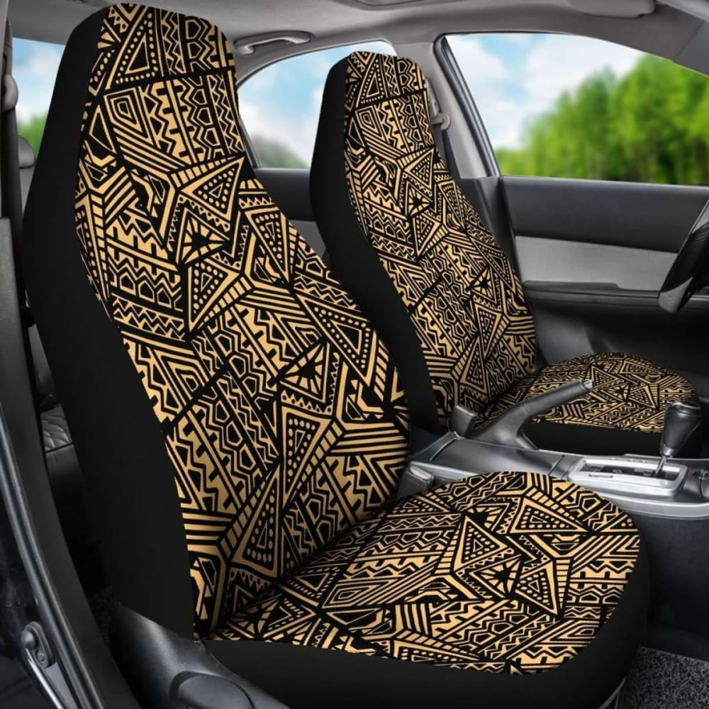 Polynesian Car Seat Cover - Polynesian Tattoo 12 - 10 174914 - YourCarButBetter