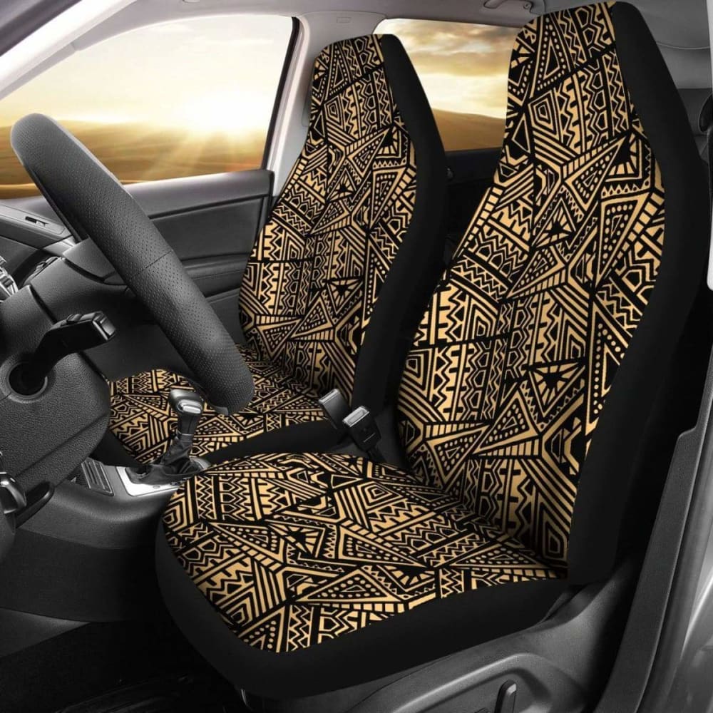 Polynesian Car Seat Cover - Polynesian Tattoo 12 - 10 174914 - YourCarButBetter