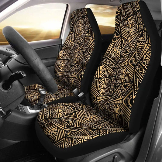 Polynesian Car Seat Cover - Polynesian Tattoo 12 - 10 174914 - YourCarButBetter