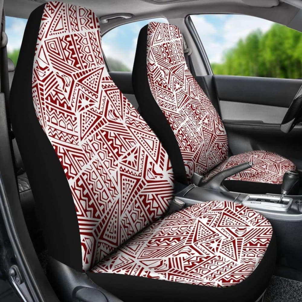 Polynesian Car Seat Cover - Polynesian Tattoo 14 - 10 174914 - YourCarButBetter