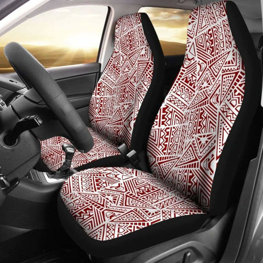 Polynesian Car Seat Cover - Polynesian Tattoo 14 - 10 174914 - YourCarButBetter