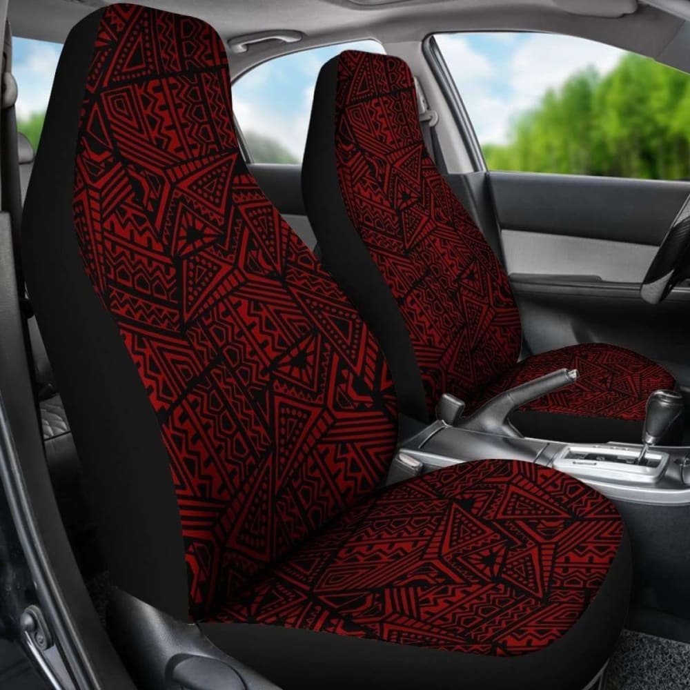 Polynesian Car Seat Cover - Polynesian Tattoo 15 - 10 174914 - YourCarButBetter