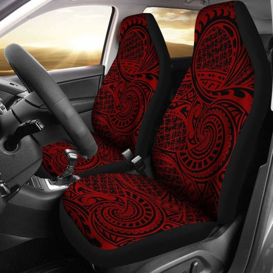 Polynesian Car Seat Cover - Polynesian Tattoo 16 - 10 174914 - YourCarButBetter