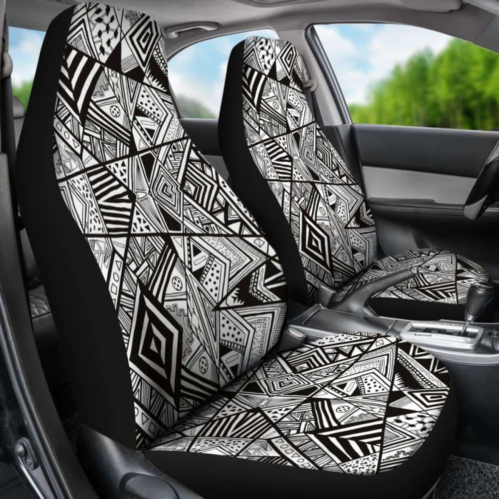 Polynesian Car Seat Cover - Polynesian Tattoo 17 - 10 174914 - YourCarButBetter