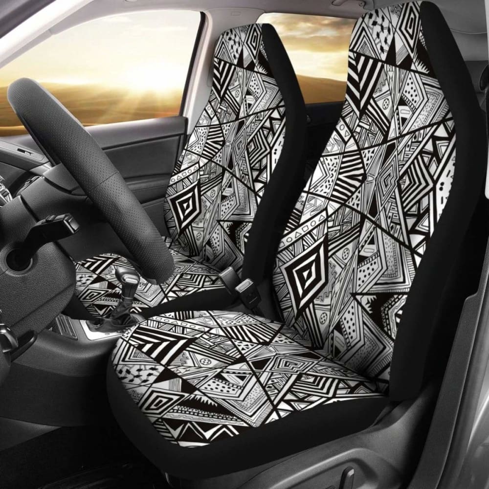 Polynesian Car Seat Cover - Polynesian Tattoo 17 - 10 174914 - YourCarButBetter