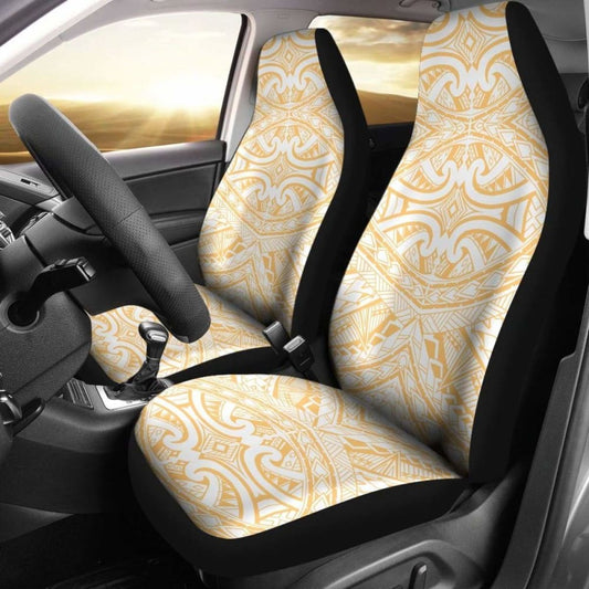 Polynesian Car Seat Cover - Polynesian Tattoo 22 - 10 174914 - YourCarButBetter