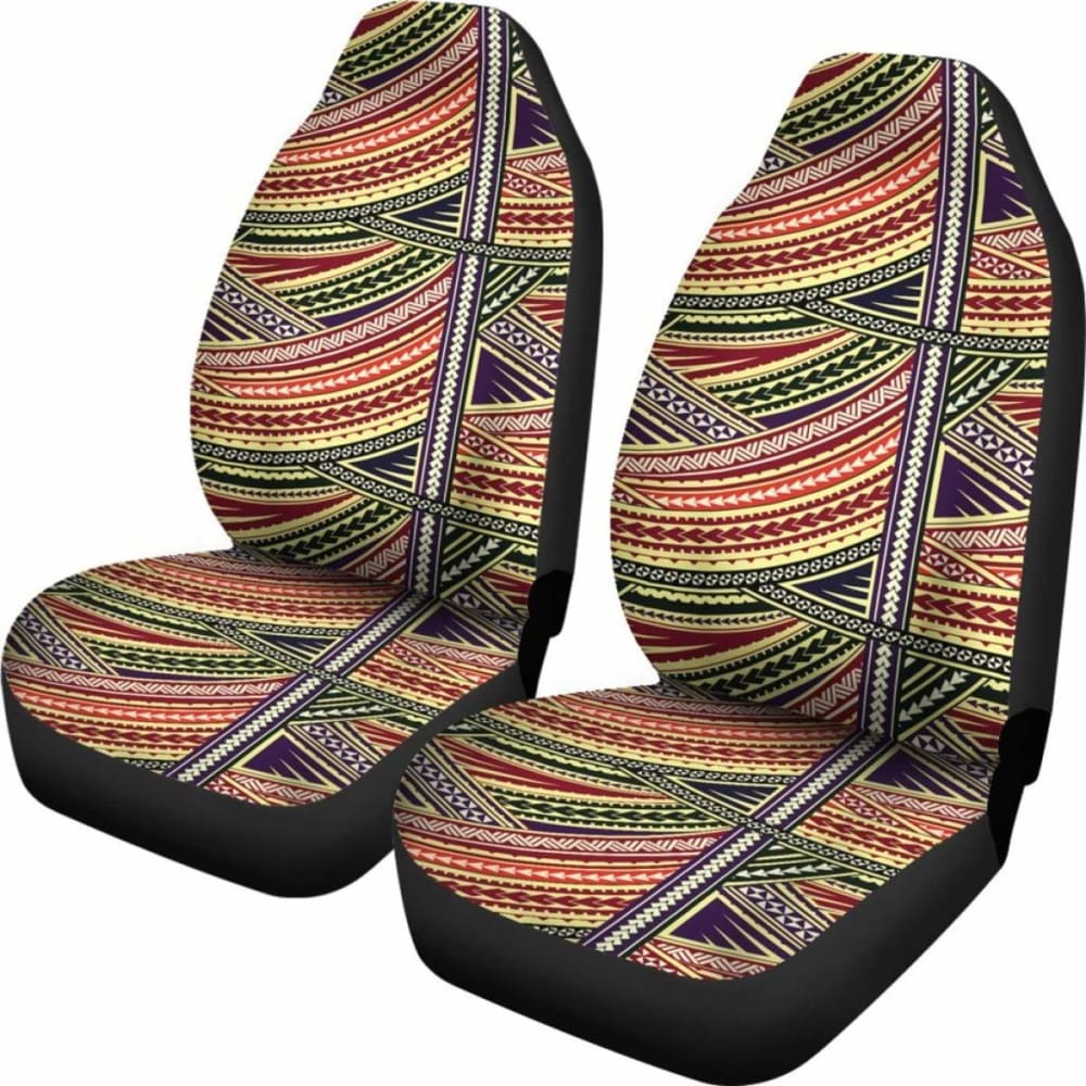 Polynesian Car Seat Cover - Polynesian Tattoo 23 - 10 174914 - YourCarButBetter