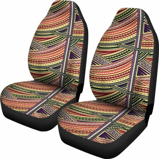 Polynesian Car Seat Cover - Polynesian Tattoo 23 - 10 174914 - YourCarButBetter