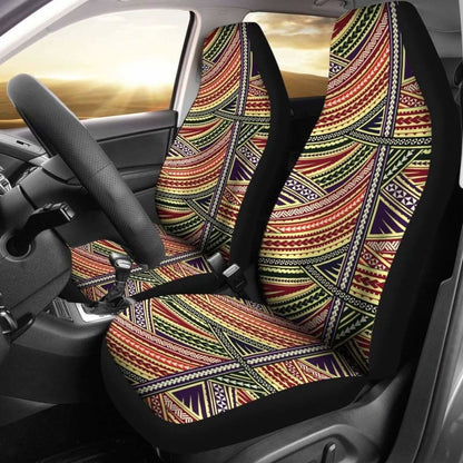 Polynesian Car Seat Cover - Polynesian Tattoo 23 - 10 174914 - YourCarButBetter