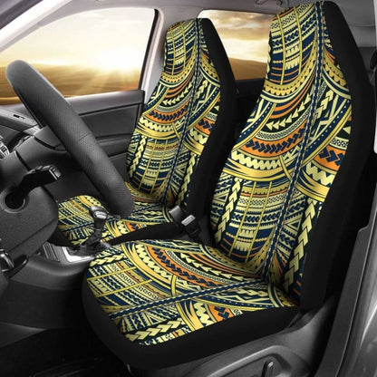 Polynesian Car Seat Cover - Polynesian Tattoo 24 - 10 174914 - YourCarButBetter