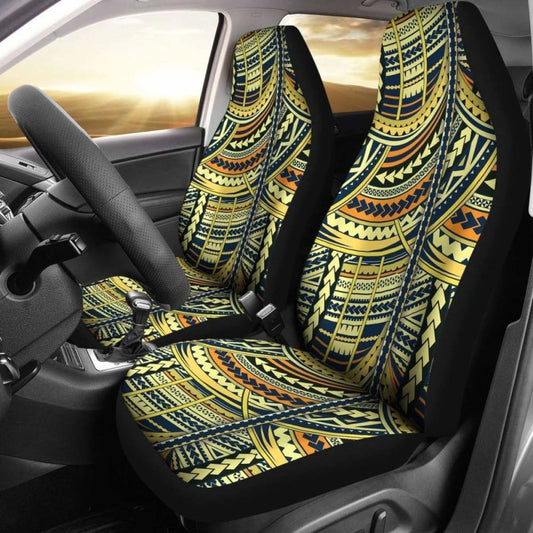 Polynesian Car Seat Cover - Polynesian Tattoo 24 - 10 174914 - YourCarButBetter