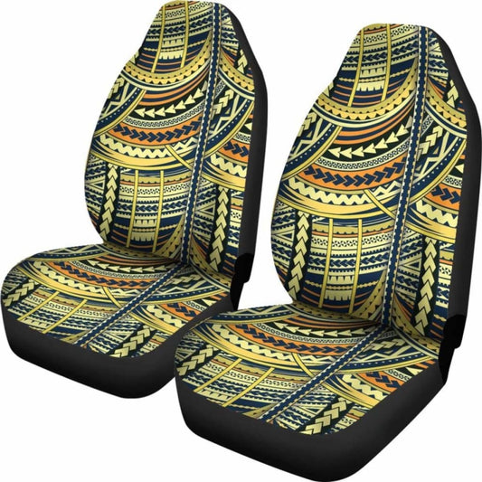 Polynesian Car Seat Cover - Polynesian Tattoo 24 - 10 174914 - YourCarButBetter
