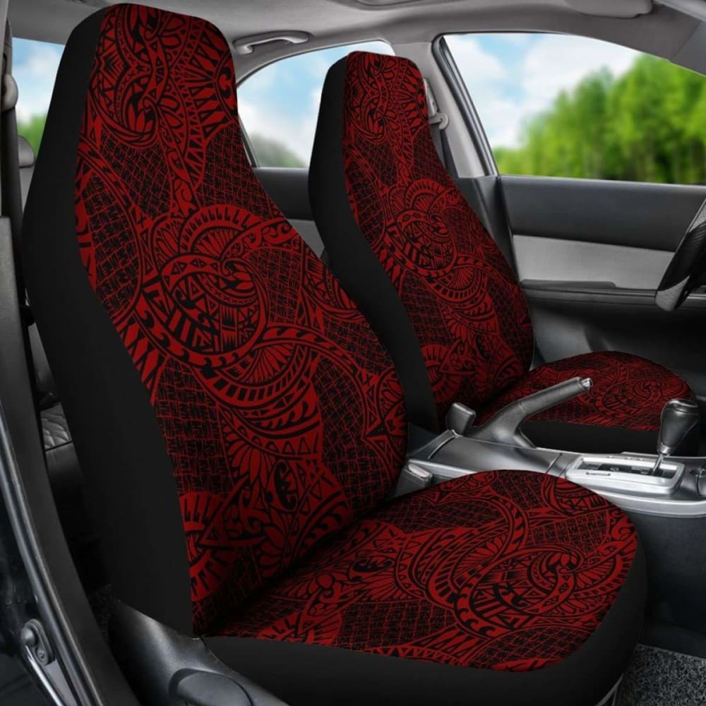 Polynesian Car Seat Cover - Polynesian Tattoo 28 - 105905 - YourCarButBetter