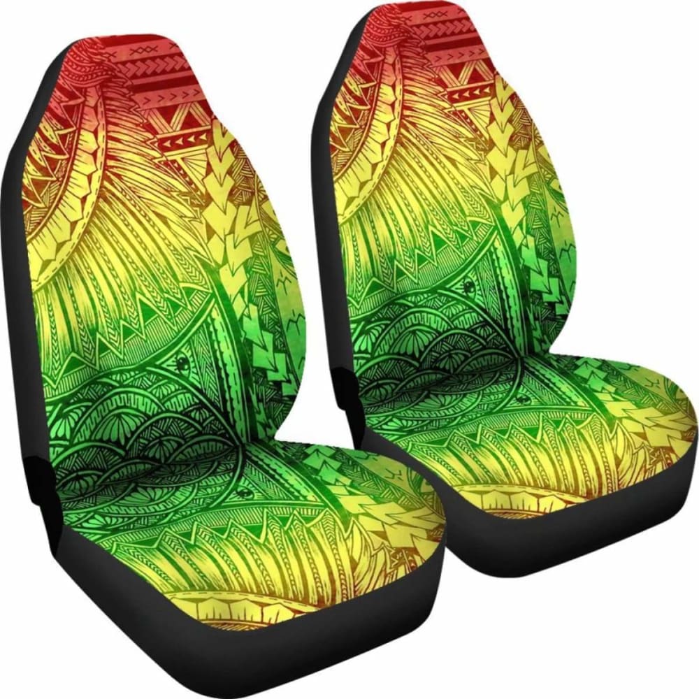 Polynesian Car Seat Cover - Polynesian Tattoo 30 - 10 174914 - YourCarButBetter